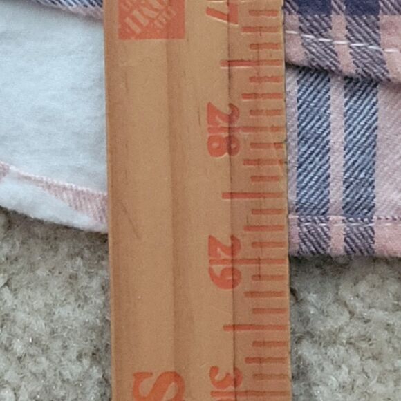 Universal Threads Flannel Shirt Womens XL Plaid Oversized Boyfriend Button Up - Picture 5 of 12